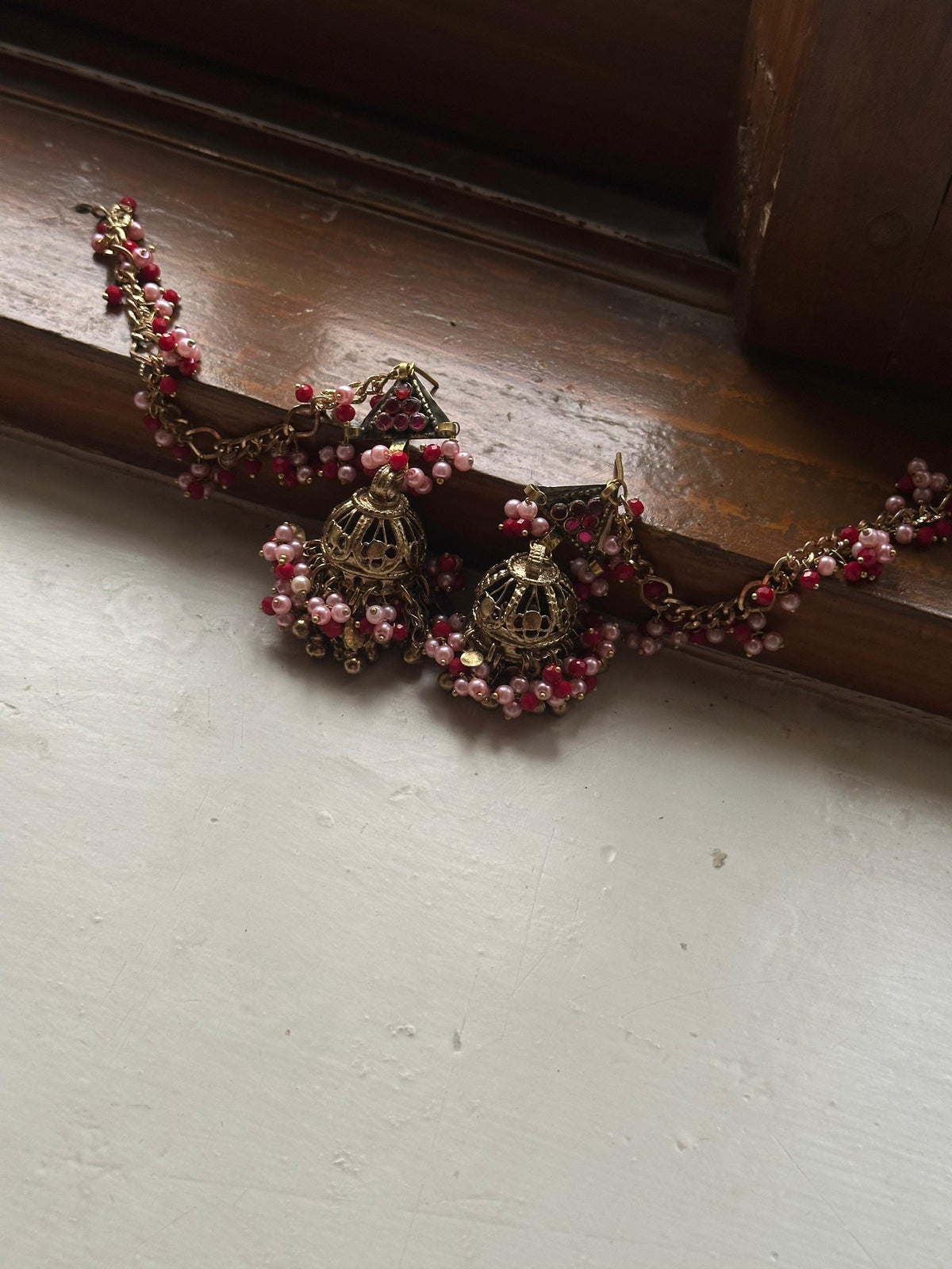LALEH VINTAGE JHUMKA WITH SAHARAY