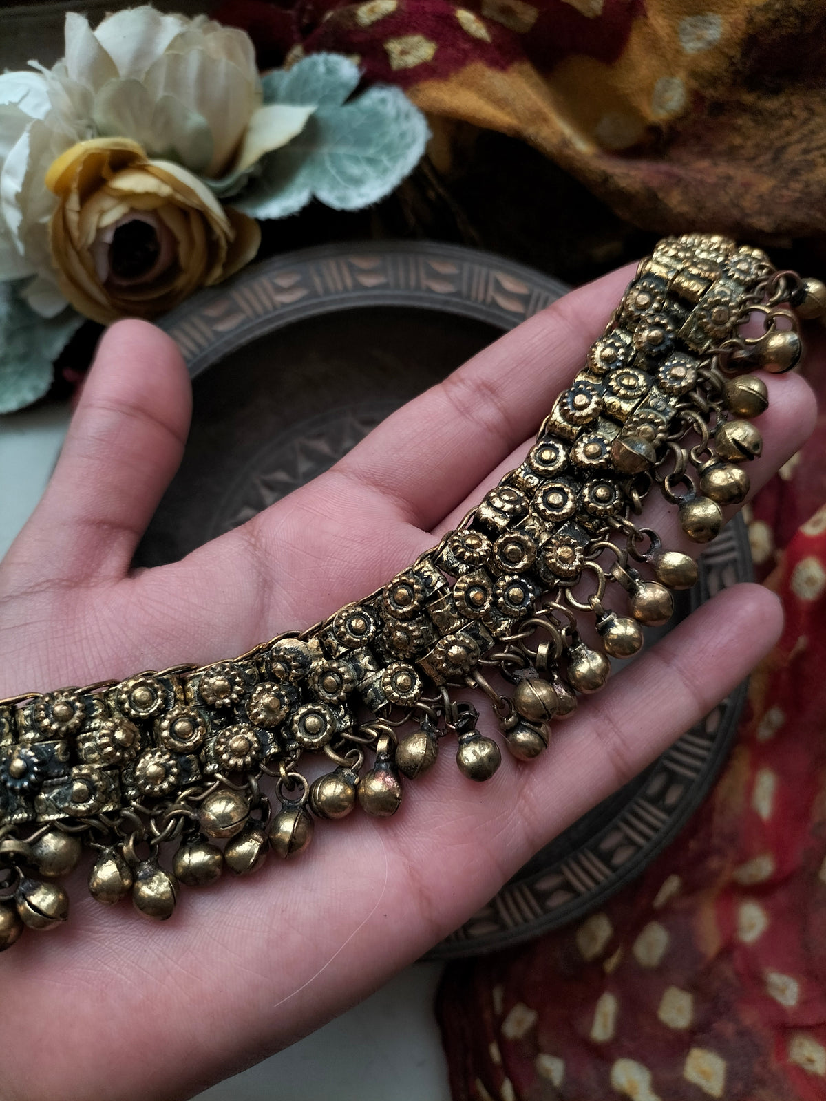 VINTAGE DROP PAYAL PAIR