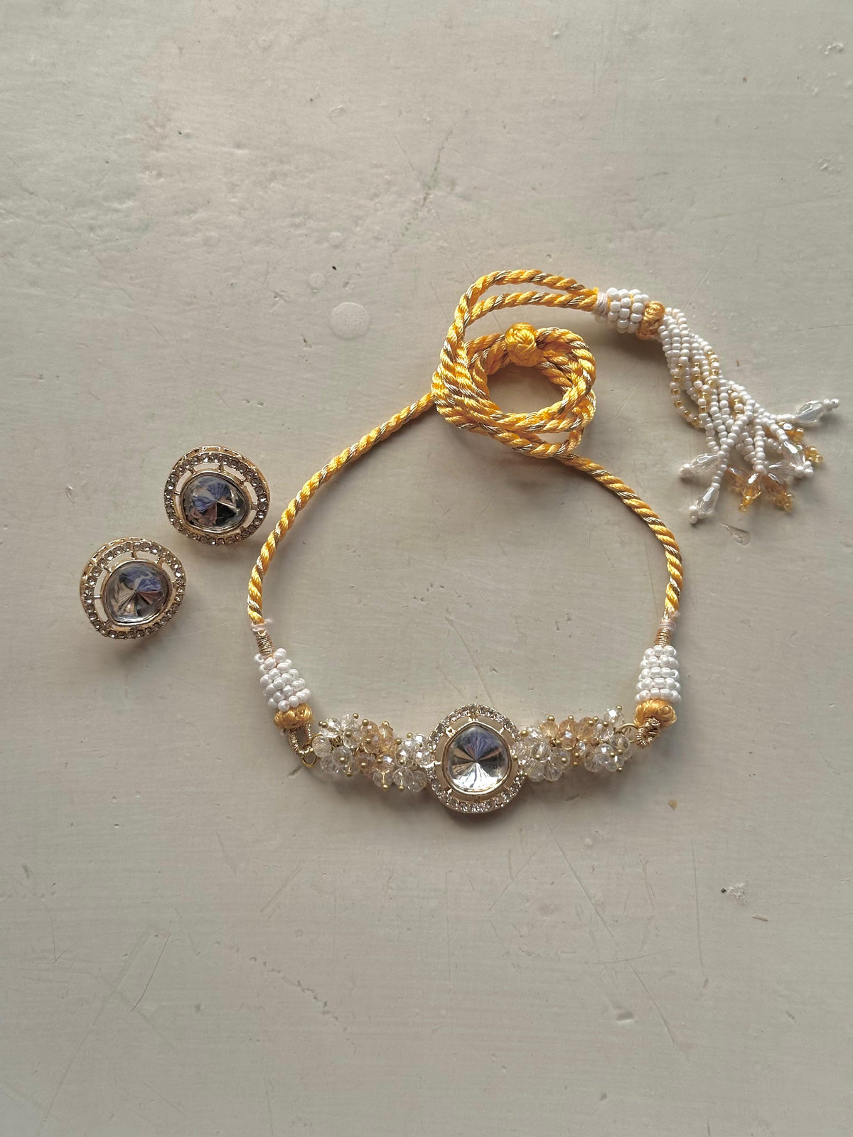 NOOR UN NISA SET [CHOKER WITH EARRINGS]