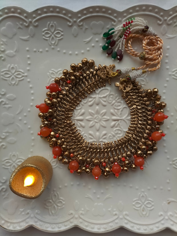 TANGERINE TRADITIONAL CHOKER