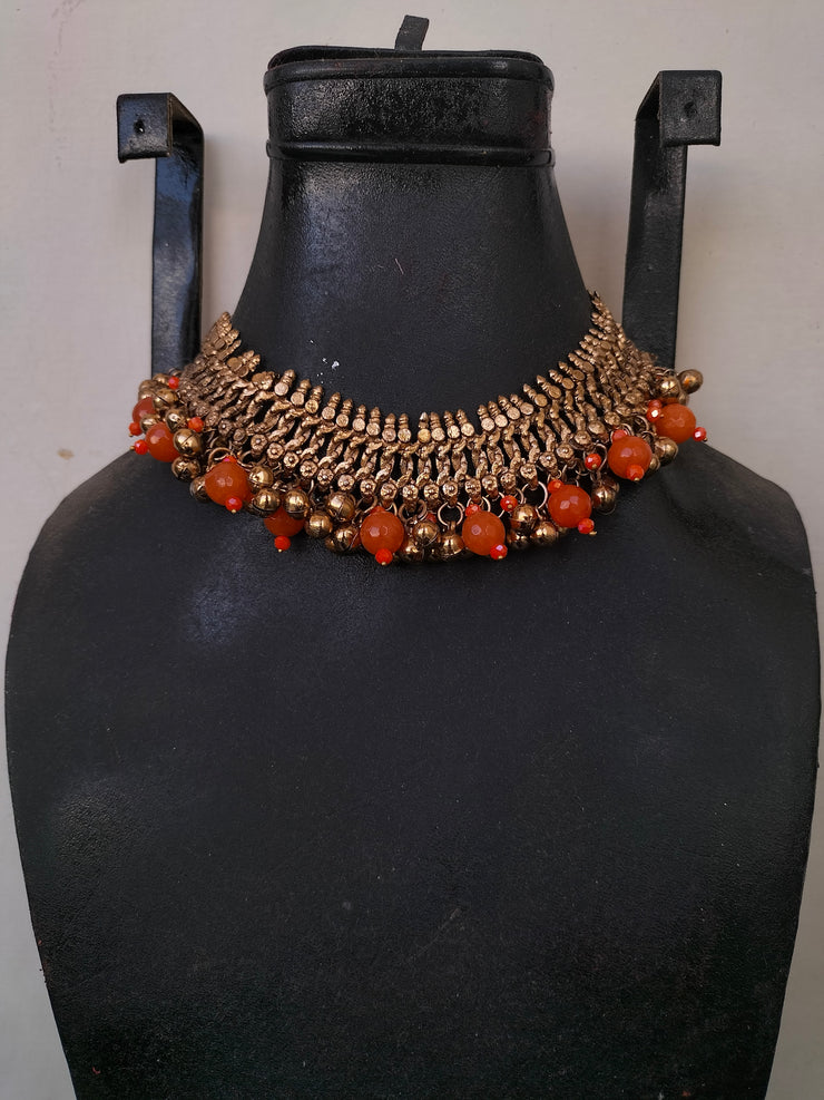 TANGERINE TRADITIONAL CHOKER