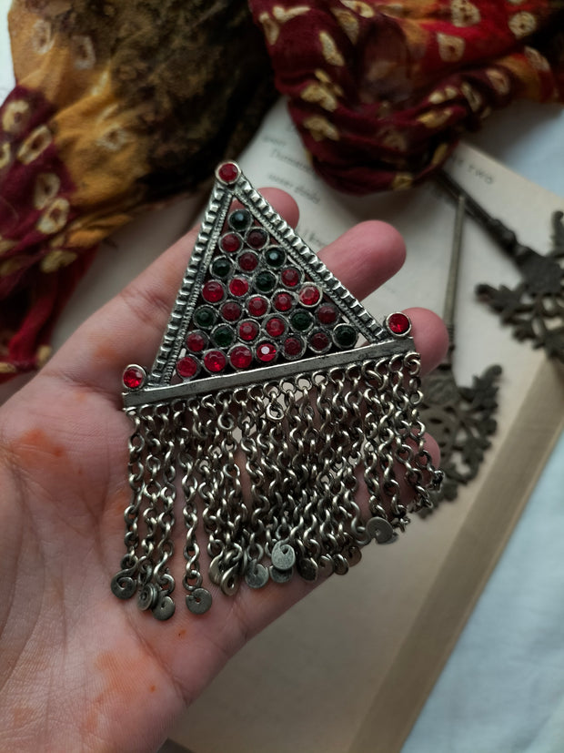 TRIANGULAR VINTAGE KURTA BUTTON