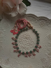 BLOSSOM SET (NECKLACE AND JHUMKA)