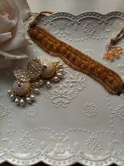 ZEHRA - E - ZAREEN SET(choker and earrings)