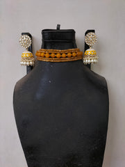 ZEHRA - E - ZAREEN SET(choker and earrings)