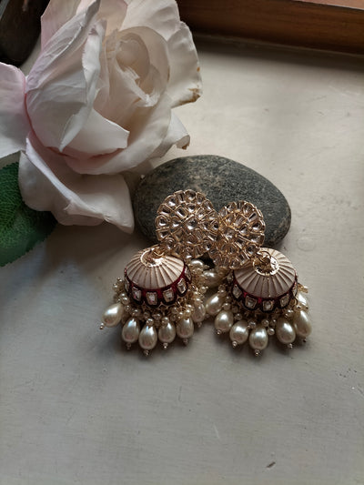 CRIMSON MAJESTY EARRINGS