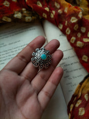 PHOOL RING-FEROZI STONE