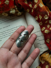 KASHMIRII  CARVED RING