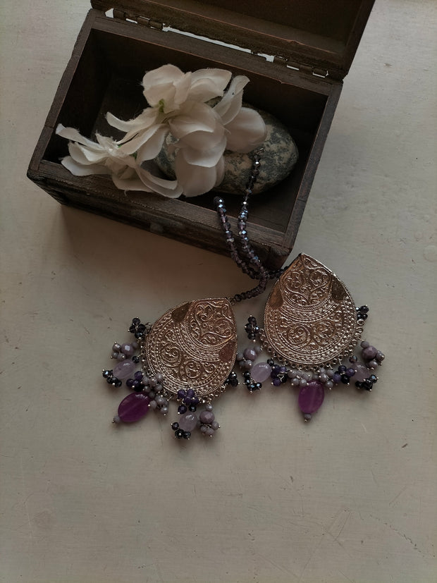 HUES OF PURPLE EARRINGS