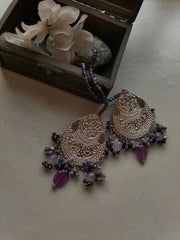 HUES OF PURPLE EARRINGS