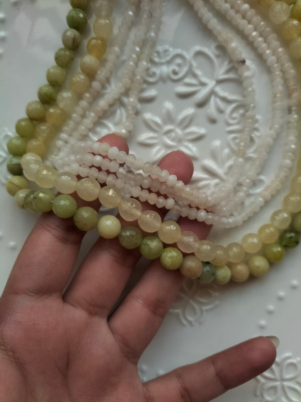 RADIANT LEMON ELEGANCE MALA SET