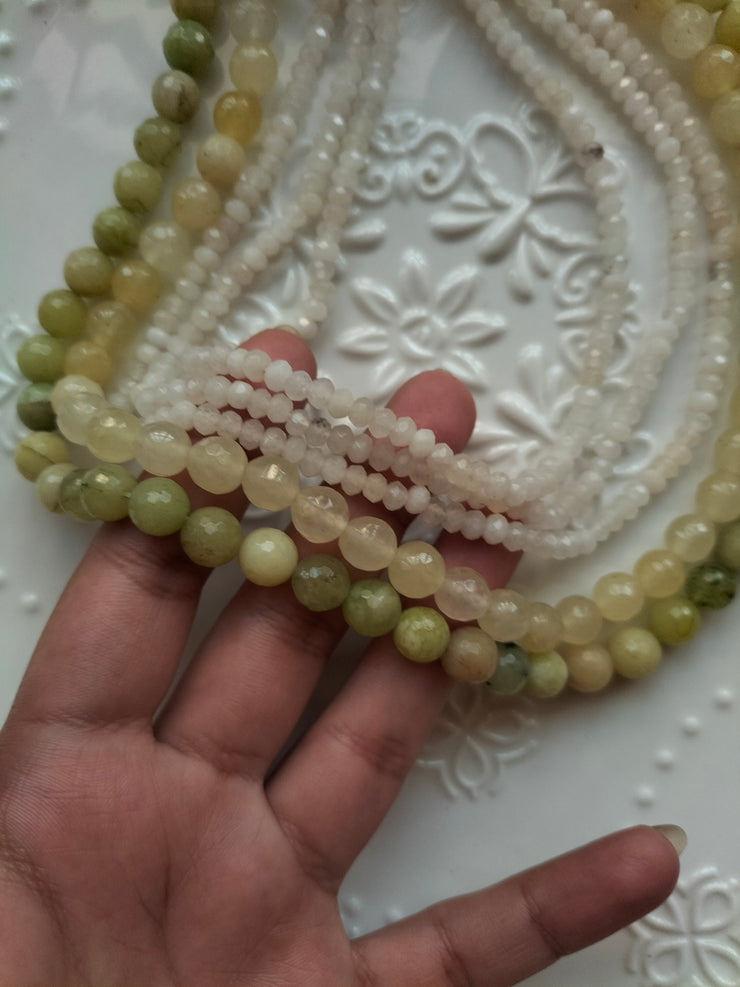 RADIANT LEMON ELEGANCE MALA SET