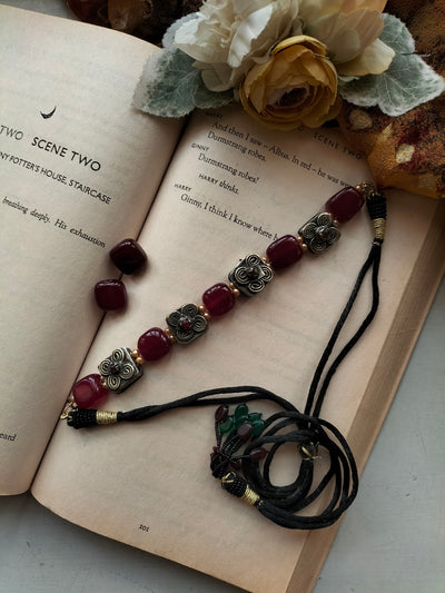 VINTAGE MOTIF CHOKER SET