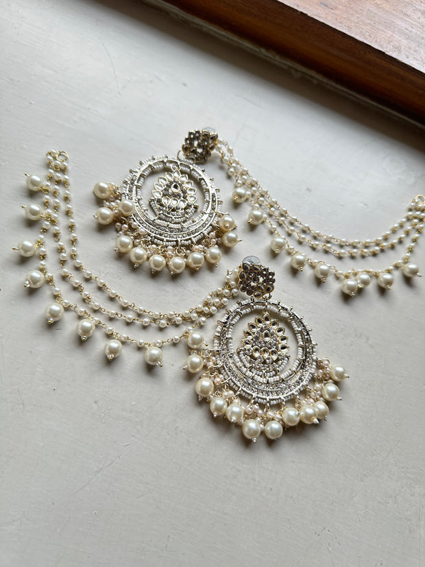GOHAR E KHURSHEED EARRINGS [with saharay]