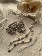 ABGEENA MALA SET [INCLUDES MALA AND EARRINGS]