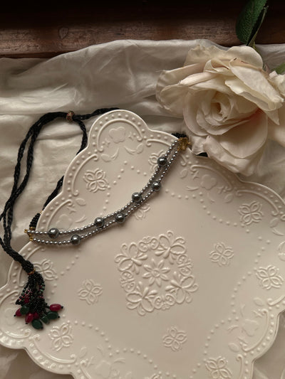 JAWERIYAA CHOKER [REAL SHELL PEARLS]