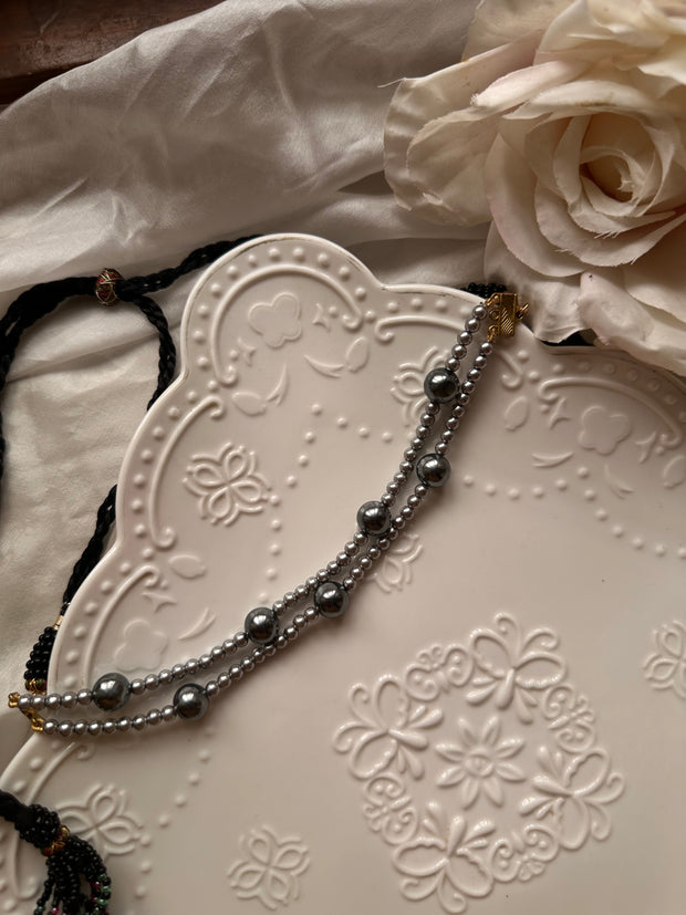 JAWERIYAA CHOKER [REAL SHELL PEARLS]