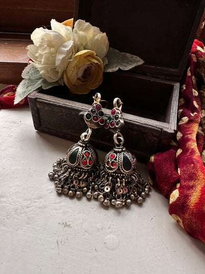 NAYAB HUSN VINTAGE JHUMKA
