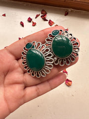 FARTASHIA EARSTUDS [GREEN]