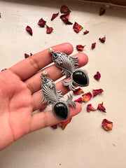 JALPARI EARSTUDS [BLACK]