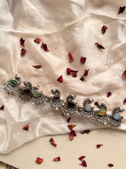 MOR PANKH  RING [ICE BLUE]