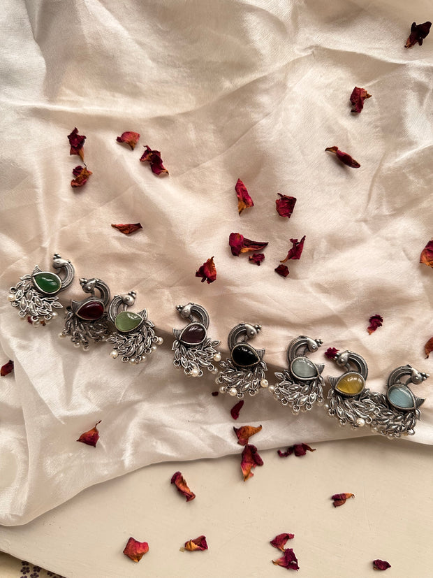 MOR PANKH  RING [ICE BLUE]