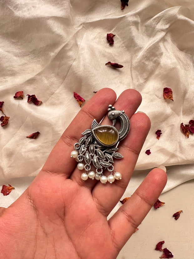 MOR PANKH  RING [YELLOW]
