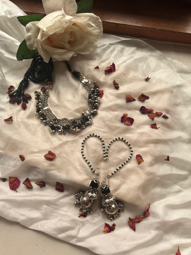 PARVEEN VINTAGE SET [CHOKER WITH JHUMKA