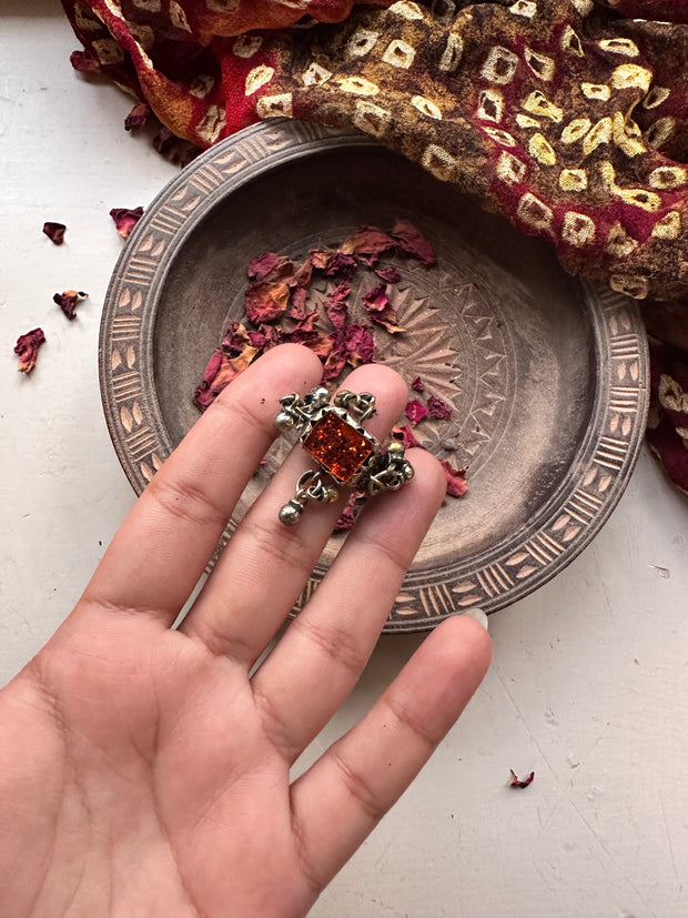 CHOKOR VINTAGE RING [ORANGE]