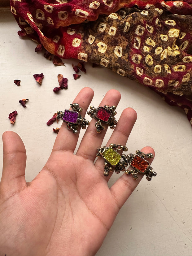 CHOKOR VINTAGE RING [PURPLE]