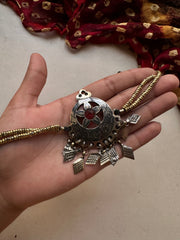 ZARMEENA VINTAGE CHOKER [REED STONE]