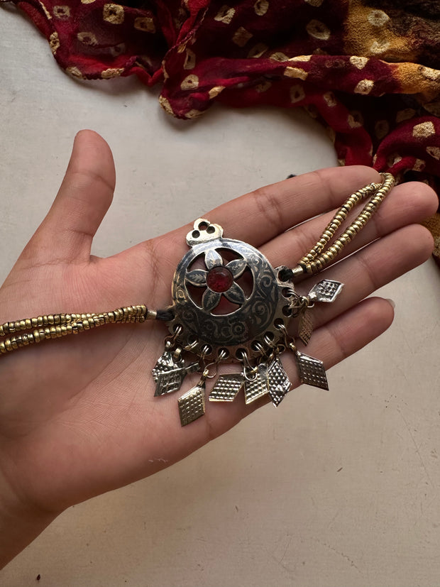 ZARMEENA VINTAGE CHOKER [REED STONE]