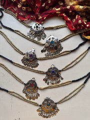 ZARMEENA VINTAGE CHOKER [FEEROZI STONE]