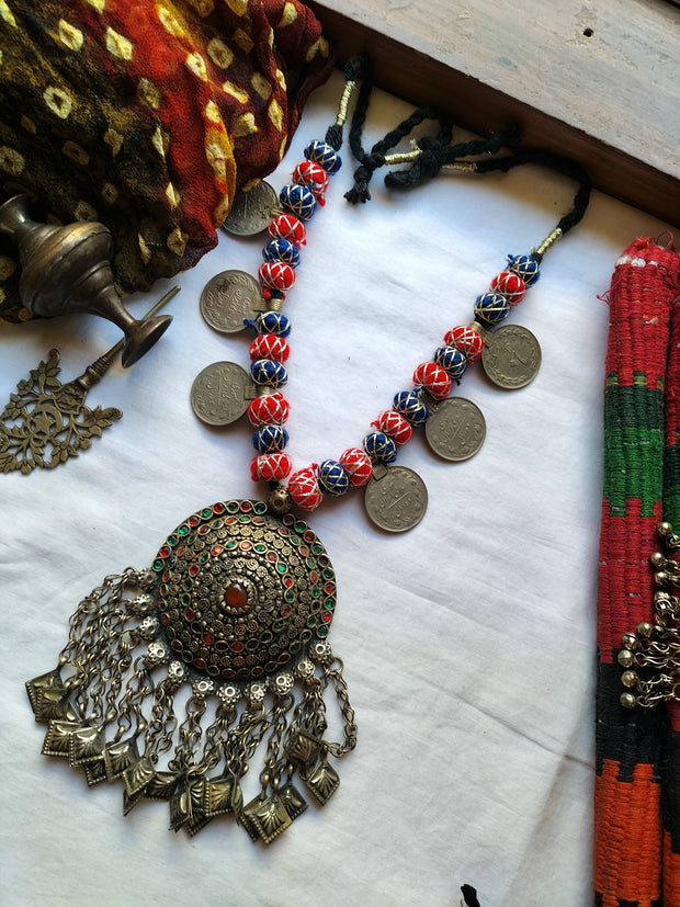 Vintage Round Mala