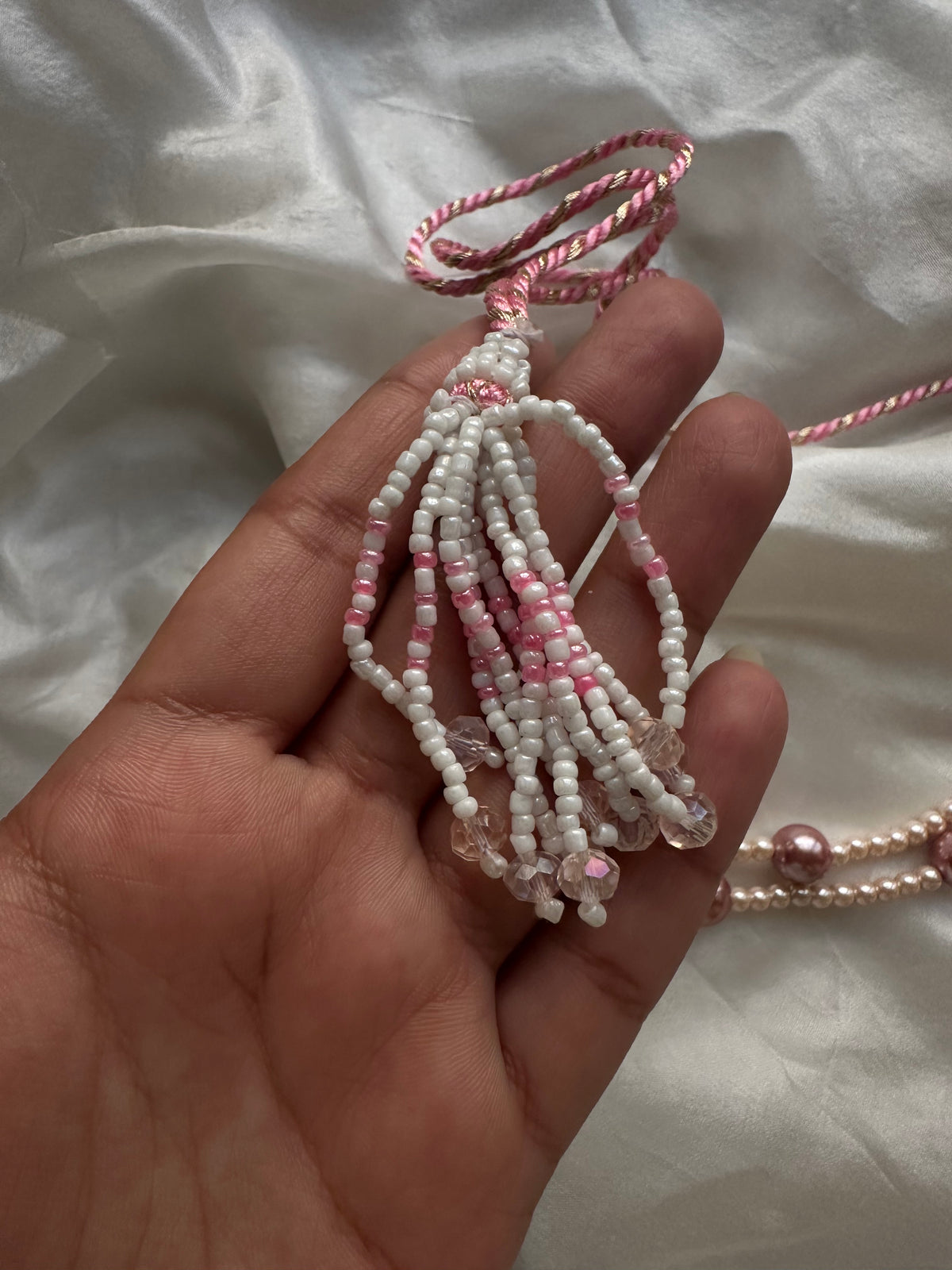 PEARL WHISPER CHOKER [PINK SHELL PEARLS]