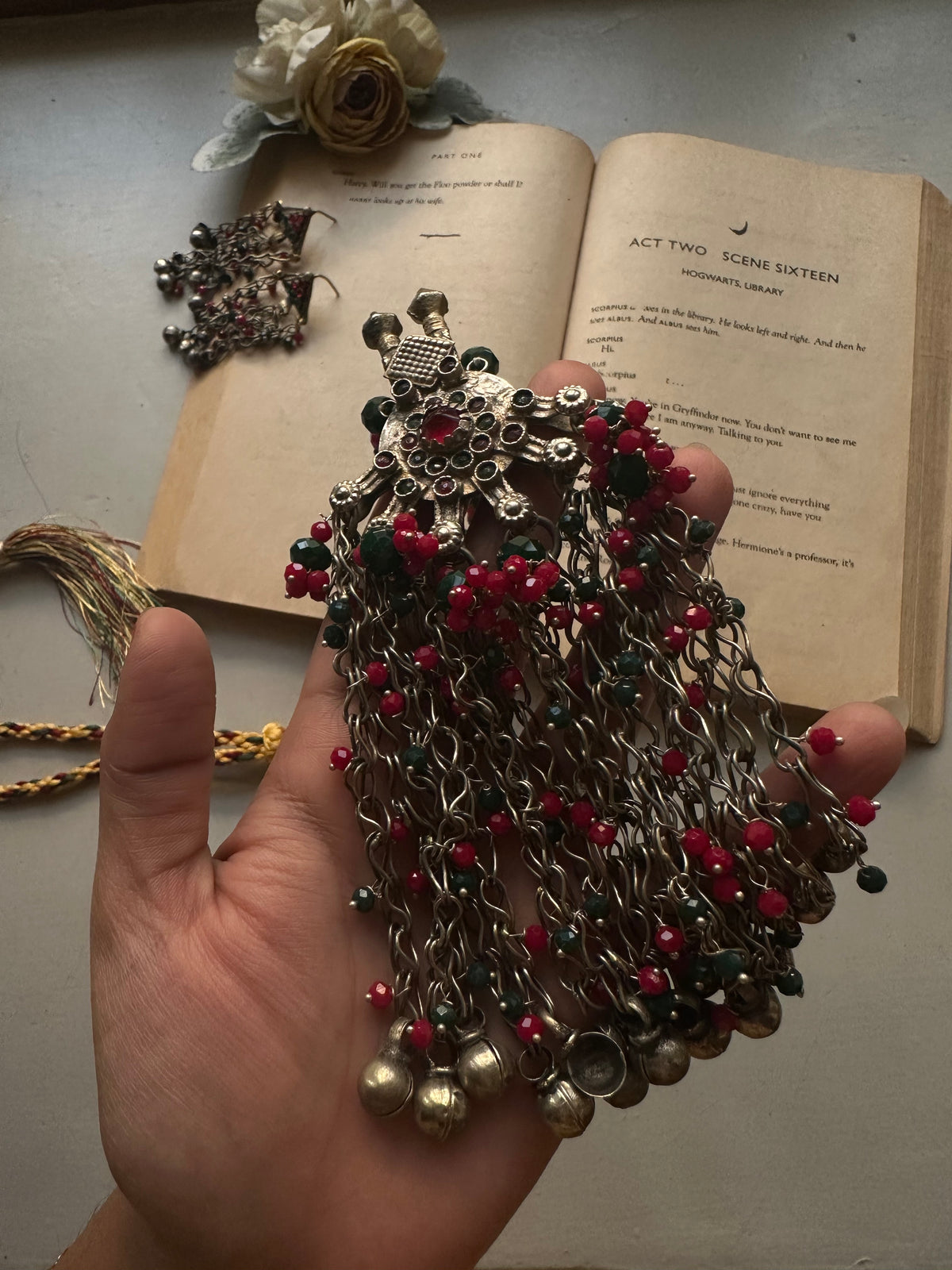 AANYAA MALA SET [INCLUDES A MALA AND EARRINGS PAIR]