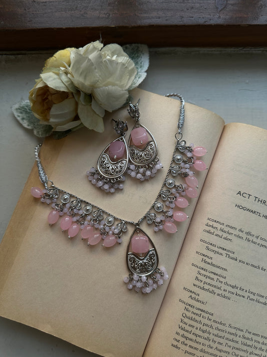 AFREEN SET [LIGHT PINK] [COMES WITH DORI]