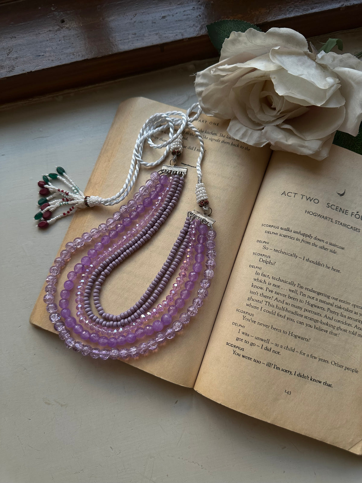 IRIS MALA  [GET MATCHING EARSTUDS FREE]