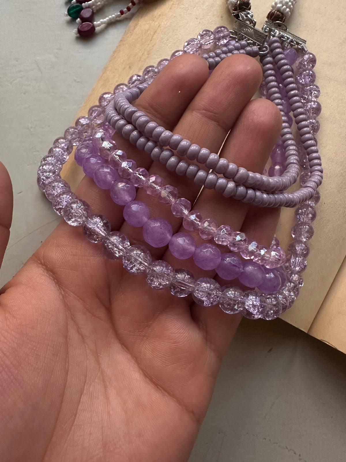 IRIS MALA  [GET MATCHING EARSTUDS FREE]