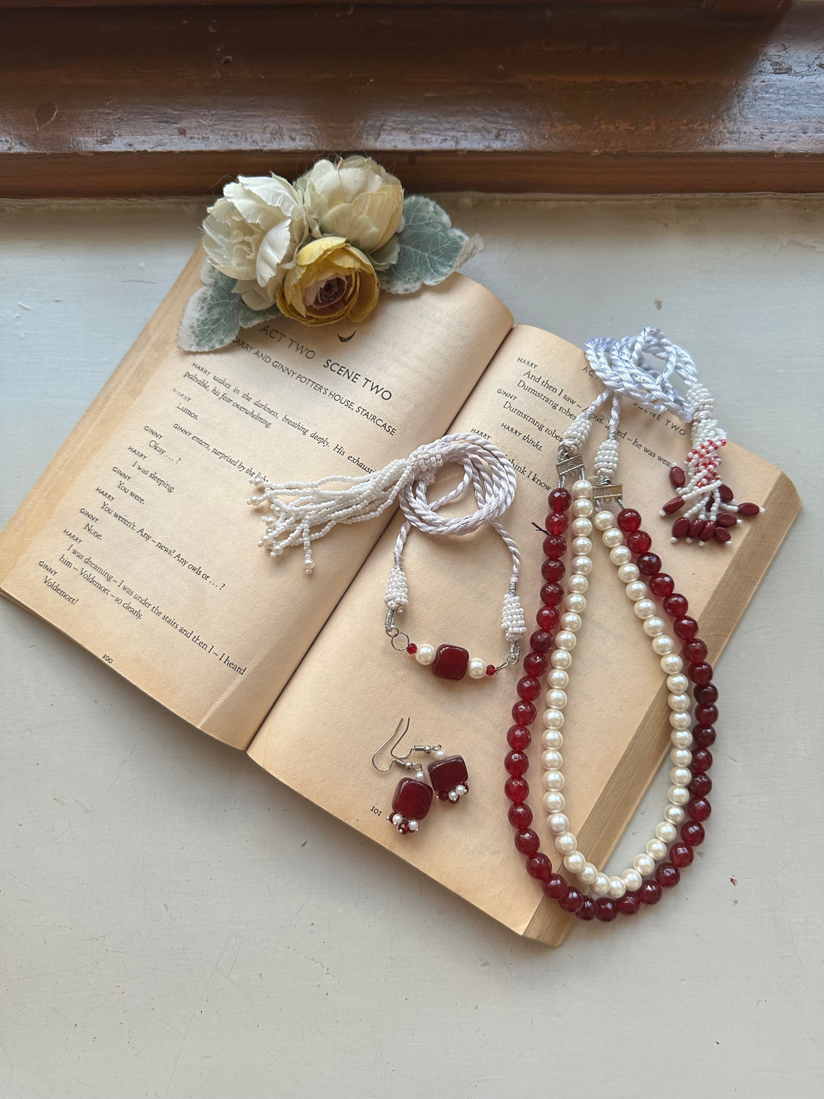 FAUZIA CHOKER SET [CHOKER WITH EARRINGS]