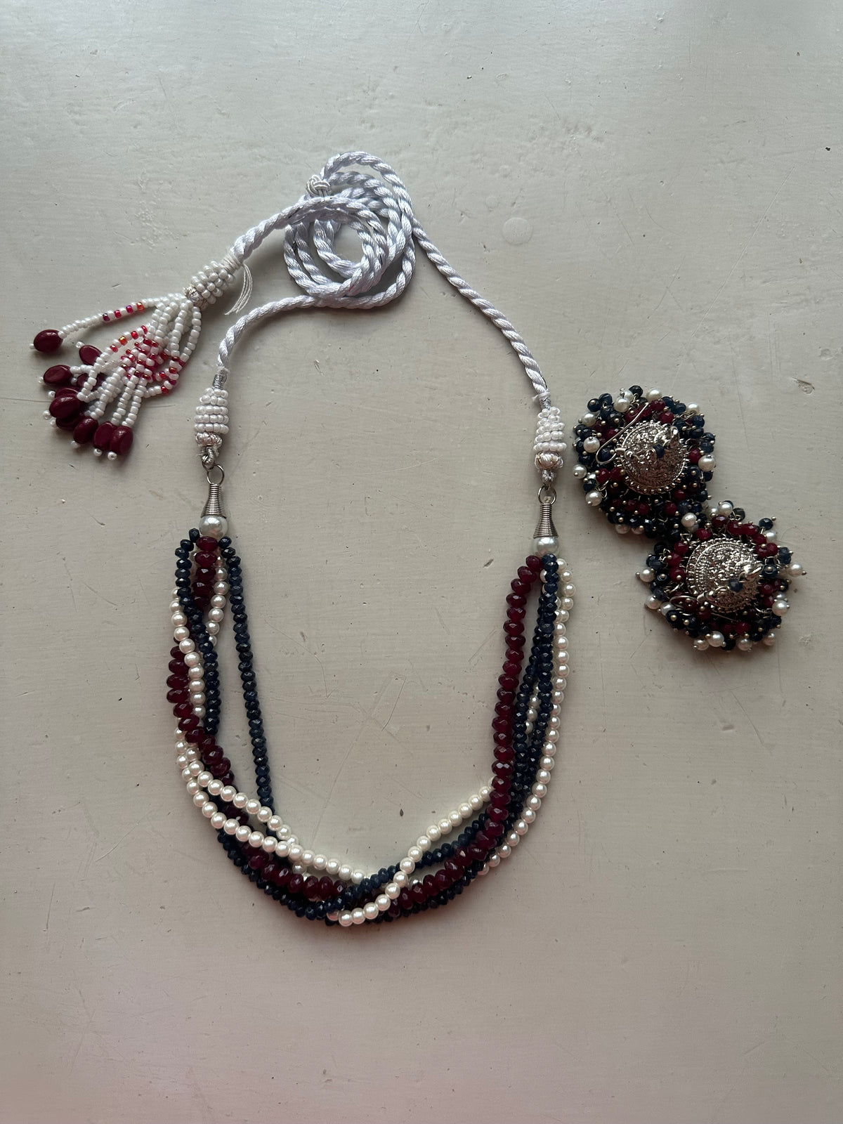 ZAMIYA SET [INCLUDES NECKPIECE WITH JHUMKA]
