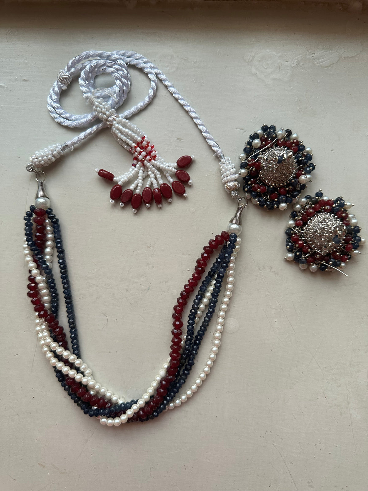 ZAMIYA SET [INCLUDES NECKPIECE WITH JHUMKA]