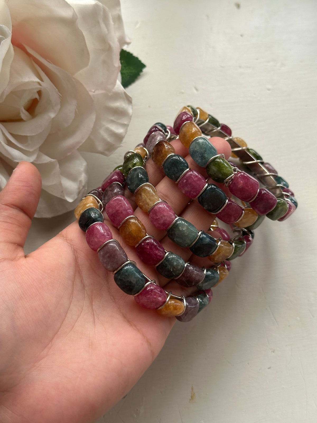 ALWINA BANGLES [SILVER POLISH] [MEDIUM SIZE] [ONE BANGLE]