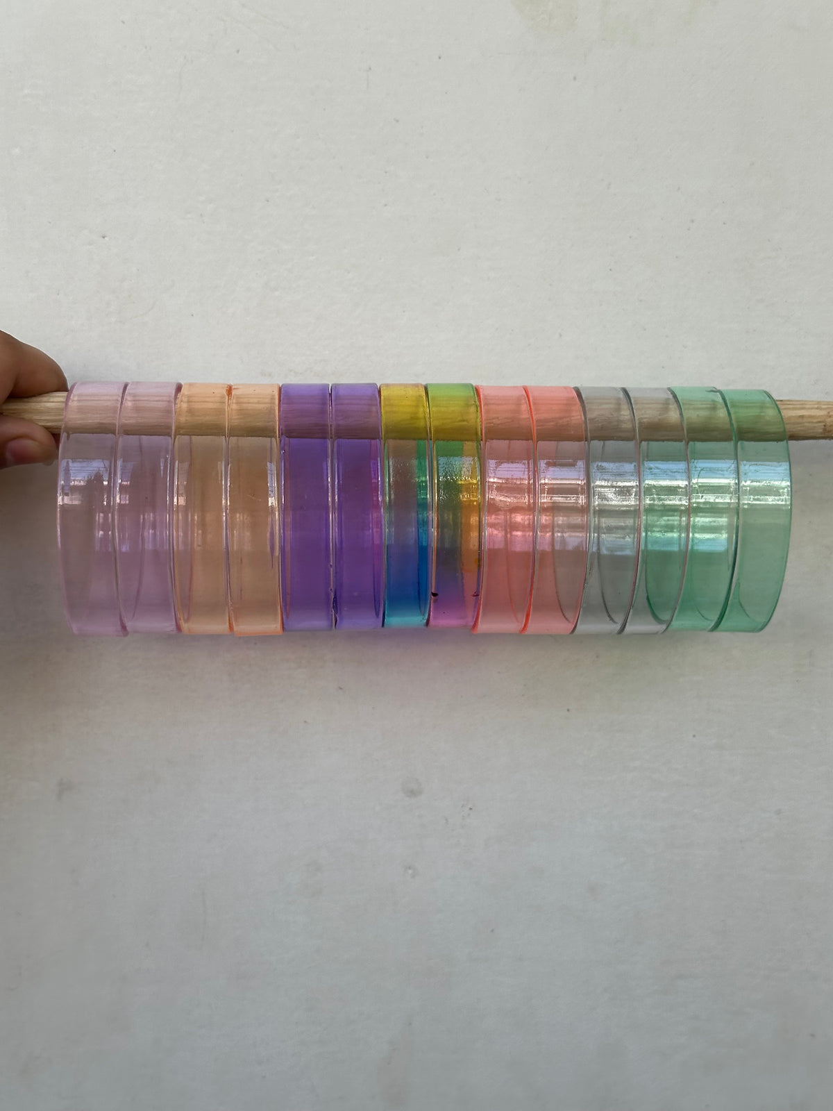 PARISAA BANGLES [LIGHT BLUE] [PAIR] [2.6]