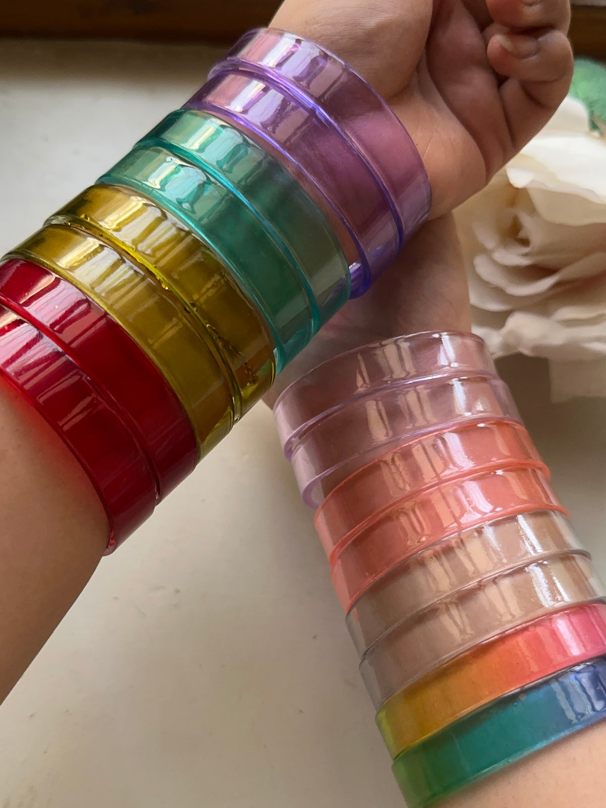 PARISAA BANGLES [LIGHT BLUE] [PAIR] [2.6]
