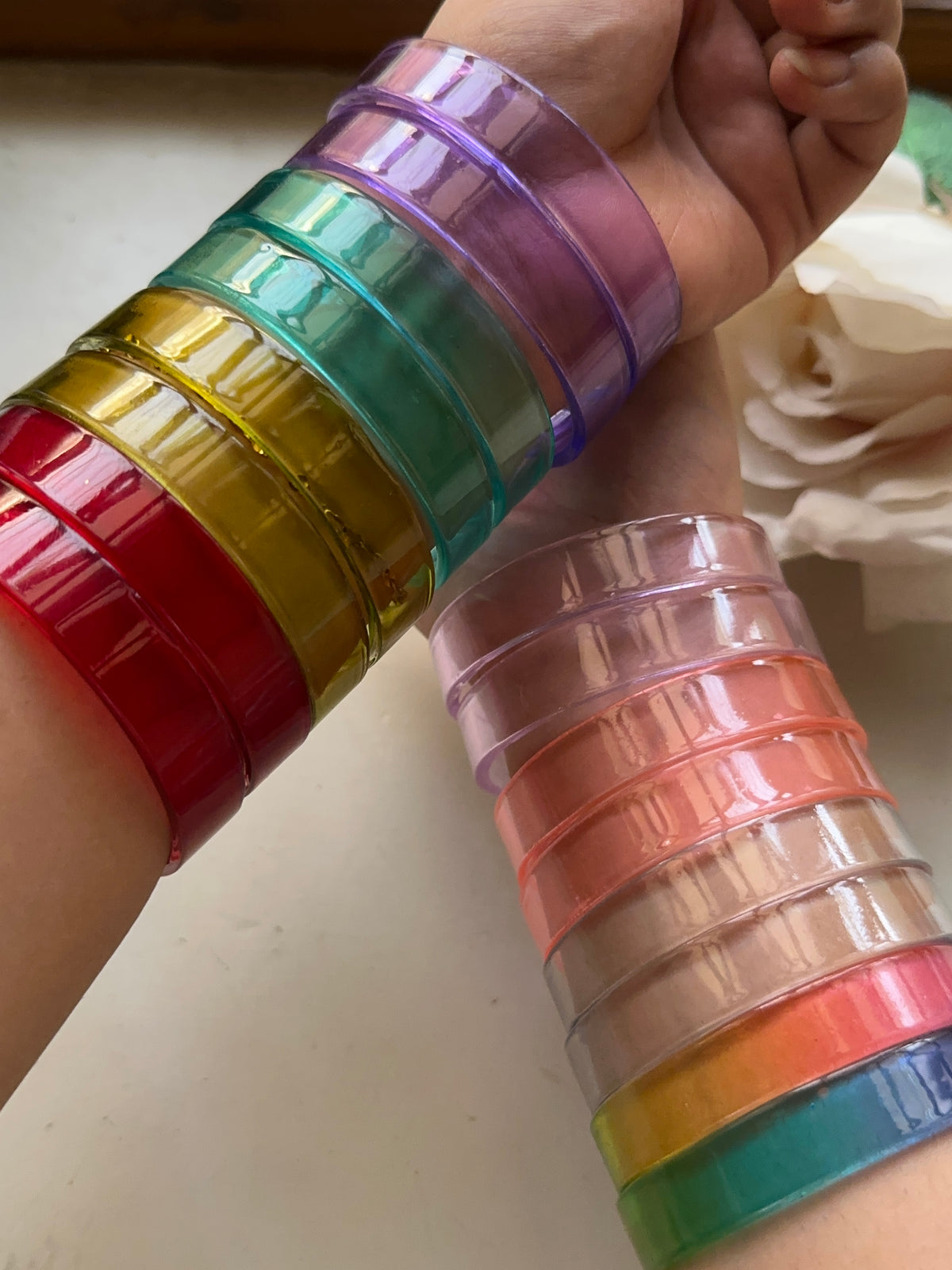 PARISAA BANGLES [LIGHT YELLOW] [PAIR] [2.6]