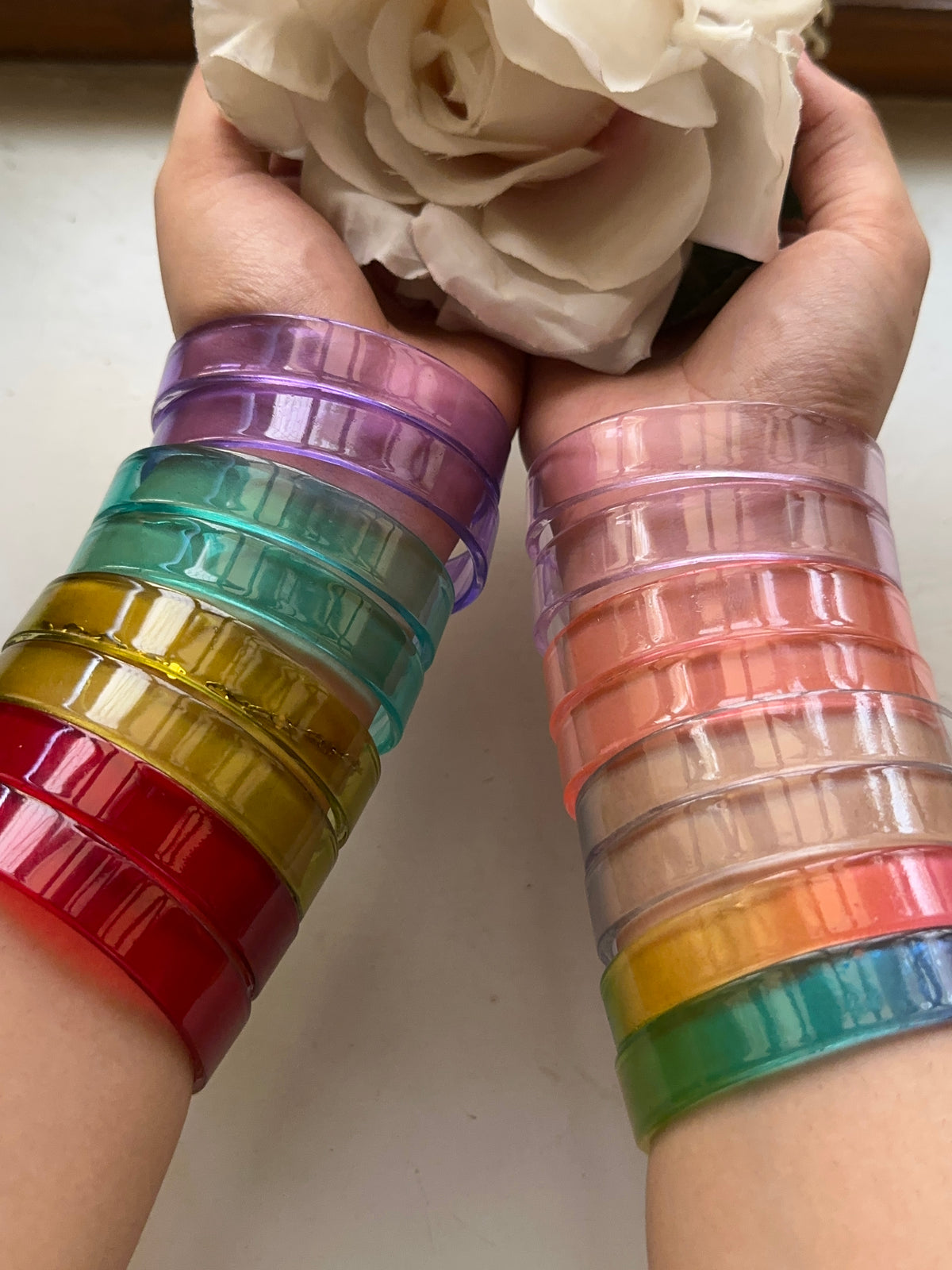 PARISAA BANGLES [LIGHT BLUE] [PAIR] [2.6]