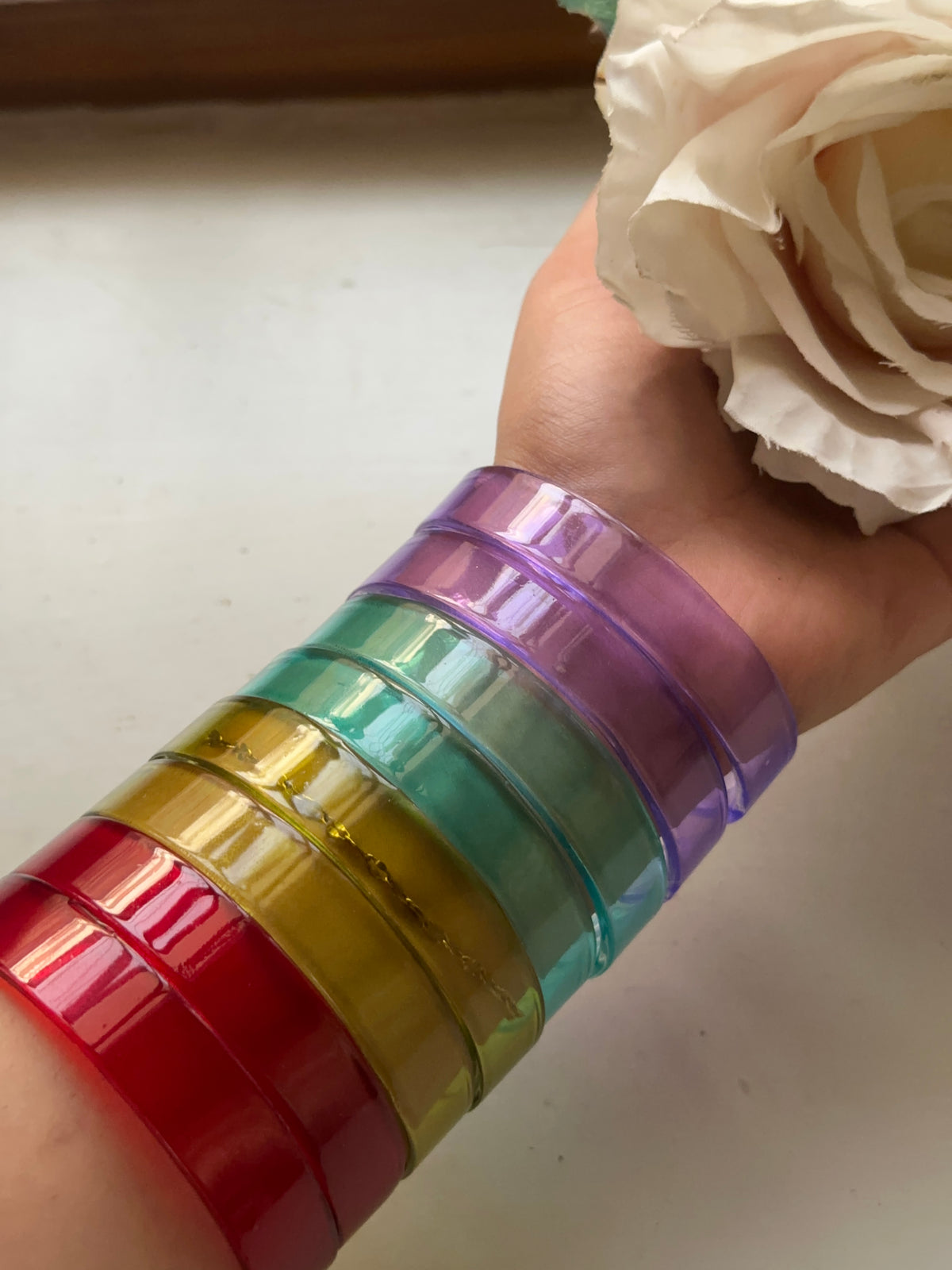 PARISAA BANGLES [GREEN] [PAIR] [2.6]
