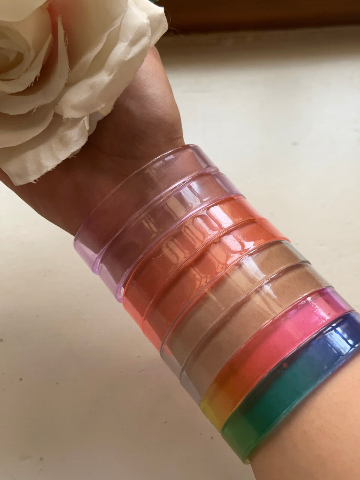 PARISAA BANGLES [WHITE] [PAIR] [2.6]