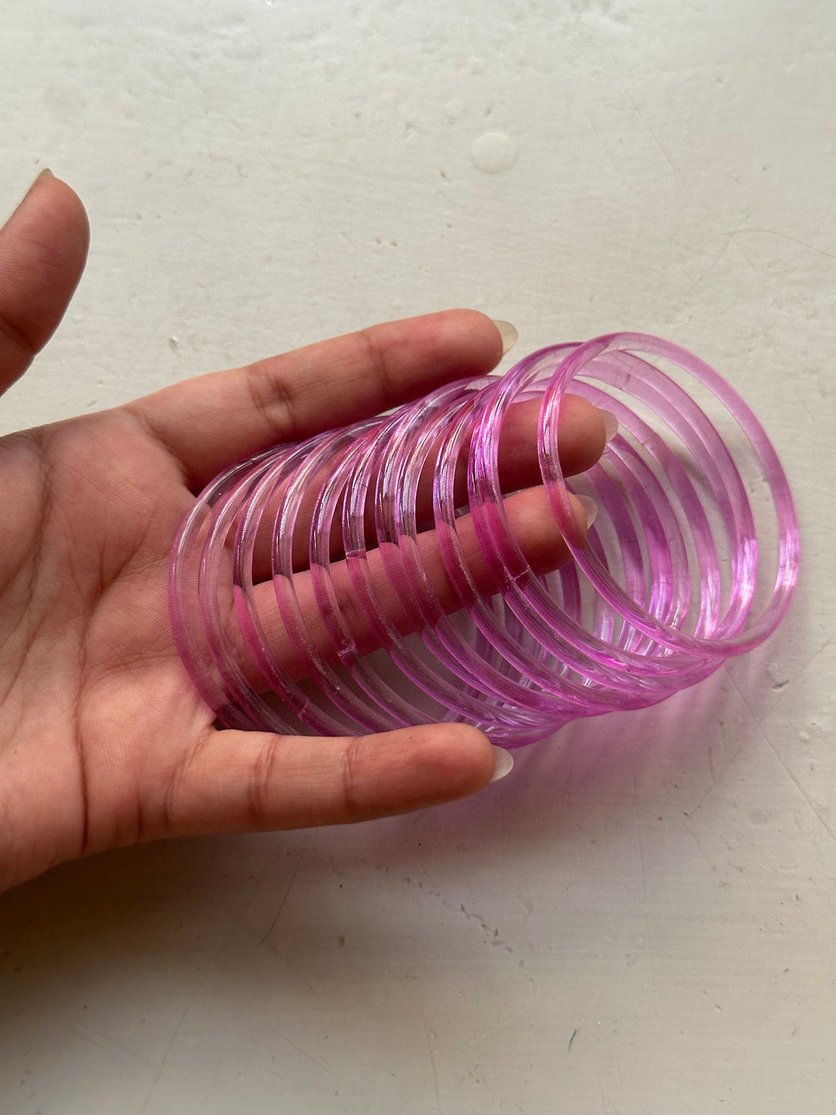 JELLY BANGLES [ONE DOZEN BANGLES] [MEDIUM SIZE]
